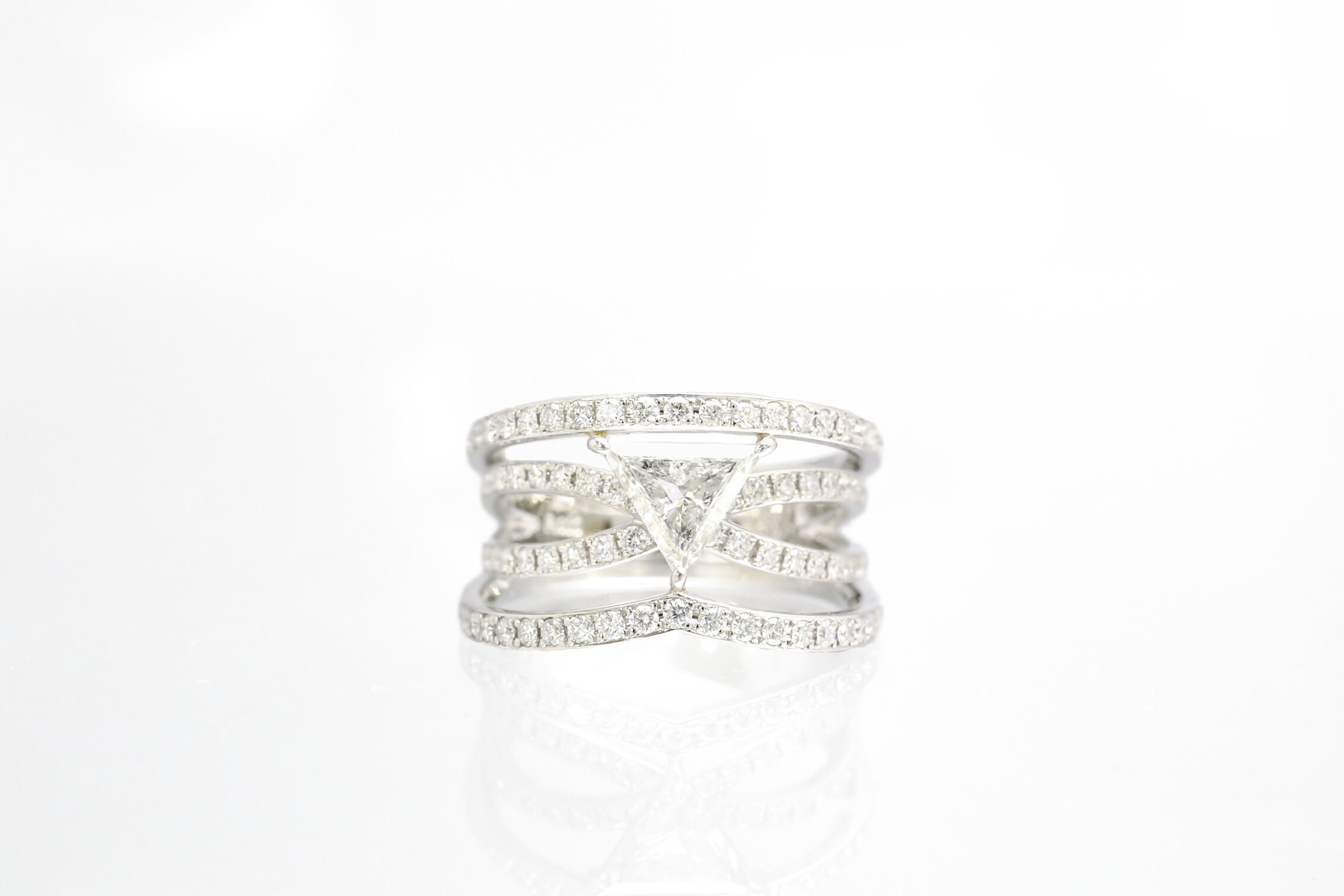 K18YG ダイヤモンド リング 0.55CT（即決☆0.55ct