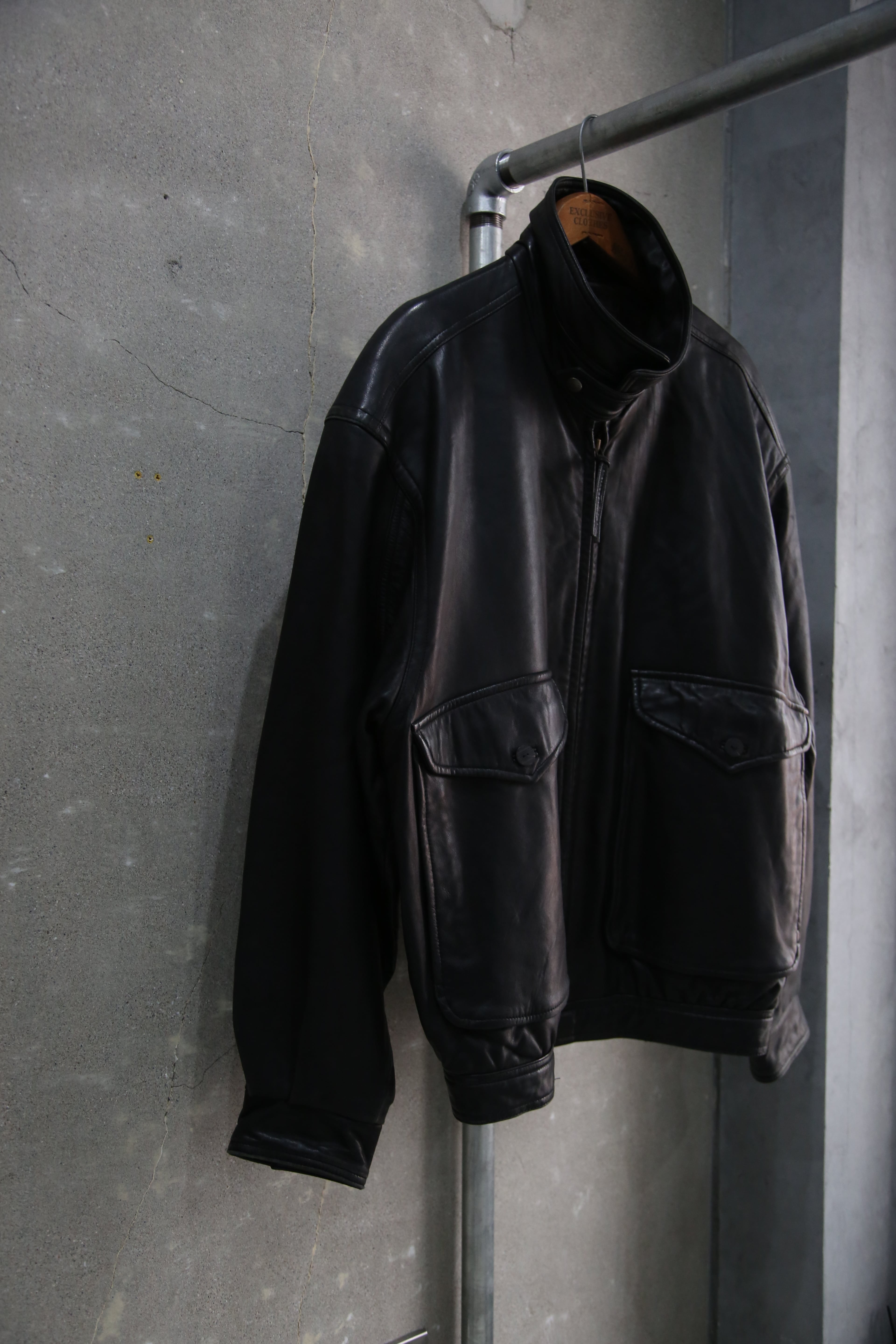 90~00s【ROBERT COMSTOCK ENDURANCE】Lamb Leather Jacket | the 90~00s【ROBERT COMSTOCK ENDURANCE】Lamb Leather Jacket | the