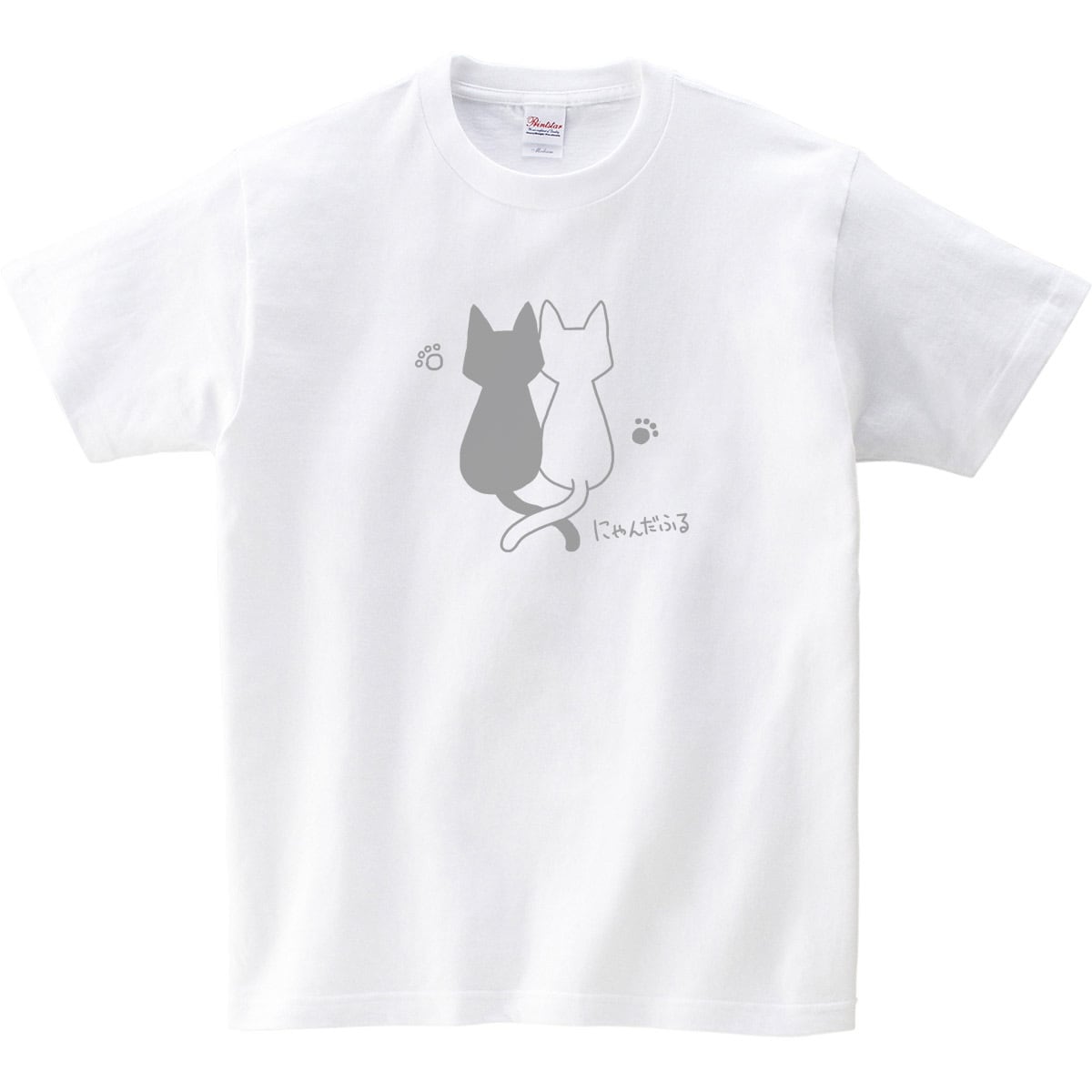 にゃんだふる ネコ 猫 Tシャツ cat07 猫服 ゆるキャラ ねこ柄 猫柄