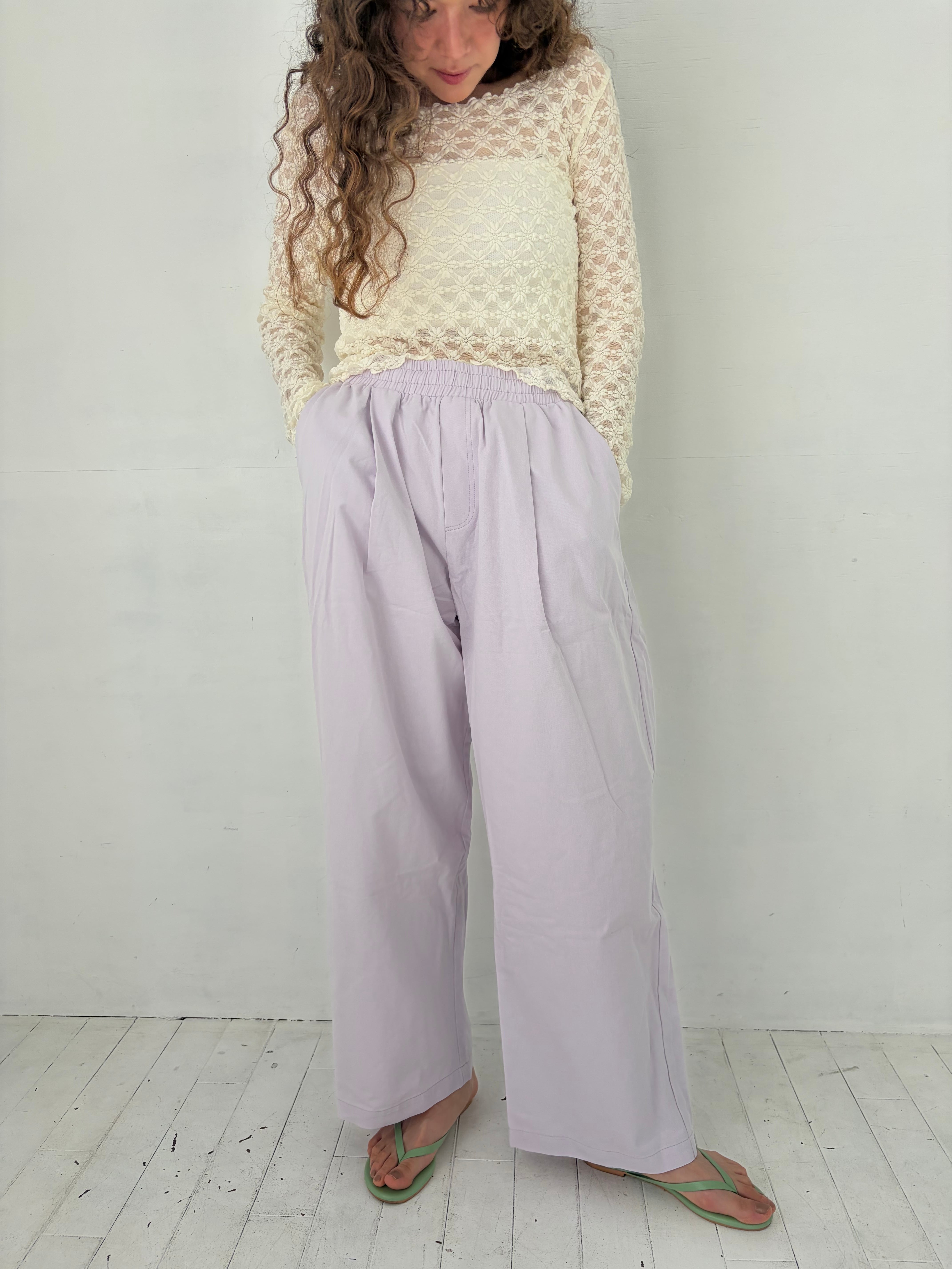 tuck pants | ayakawasaki
