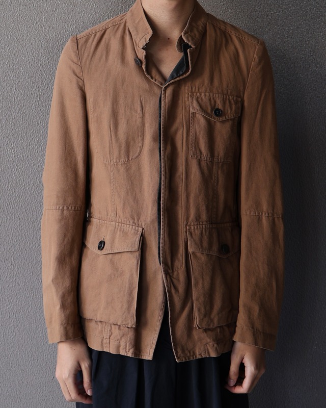 【DRIES VAN NOTEN】Fly front pocket detail jacket