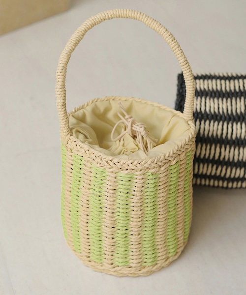 Round Basket Bag (2color）