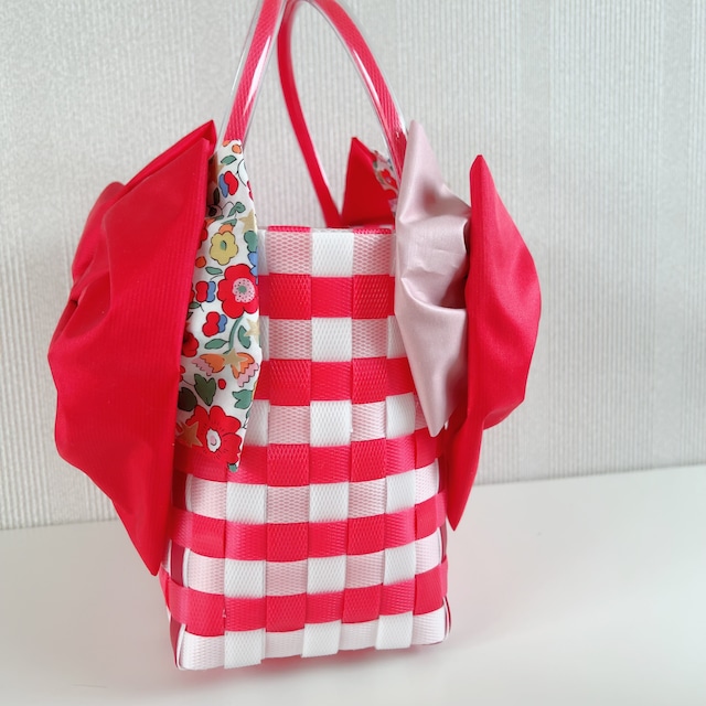 プラかごリボンバッグ~リトル~