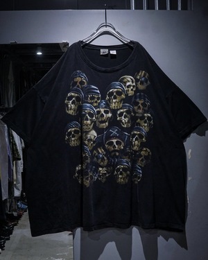 【add (C) vintage】90's “LIQUID BLUE” Skull Graphic Vintage T-Shirt