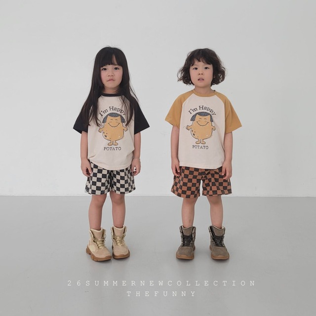 【取寄】thefunny｜potato tee｜ポテトT｜XS-JM｜kids&jr｜26 summer