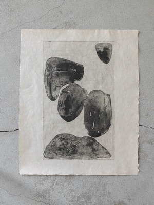 尾関立子  Ritsuko Ozeki｜Rock Garden 石庭（受注後額装）