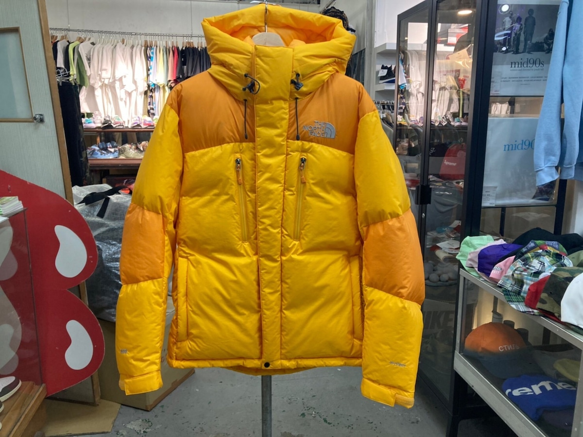 THE NORTH FACE PRISM DOWN JACKET GOLDEN YELLOW LARGE ND51710Z 