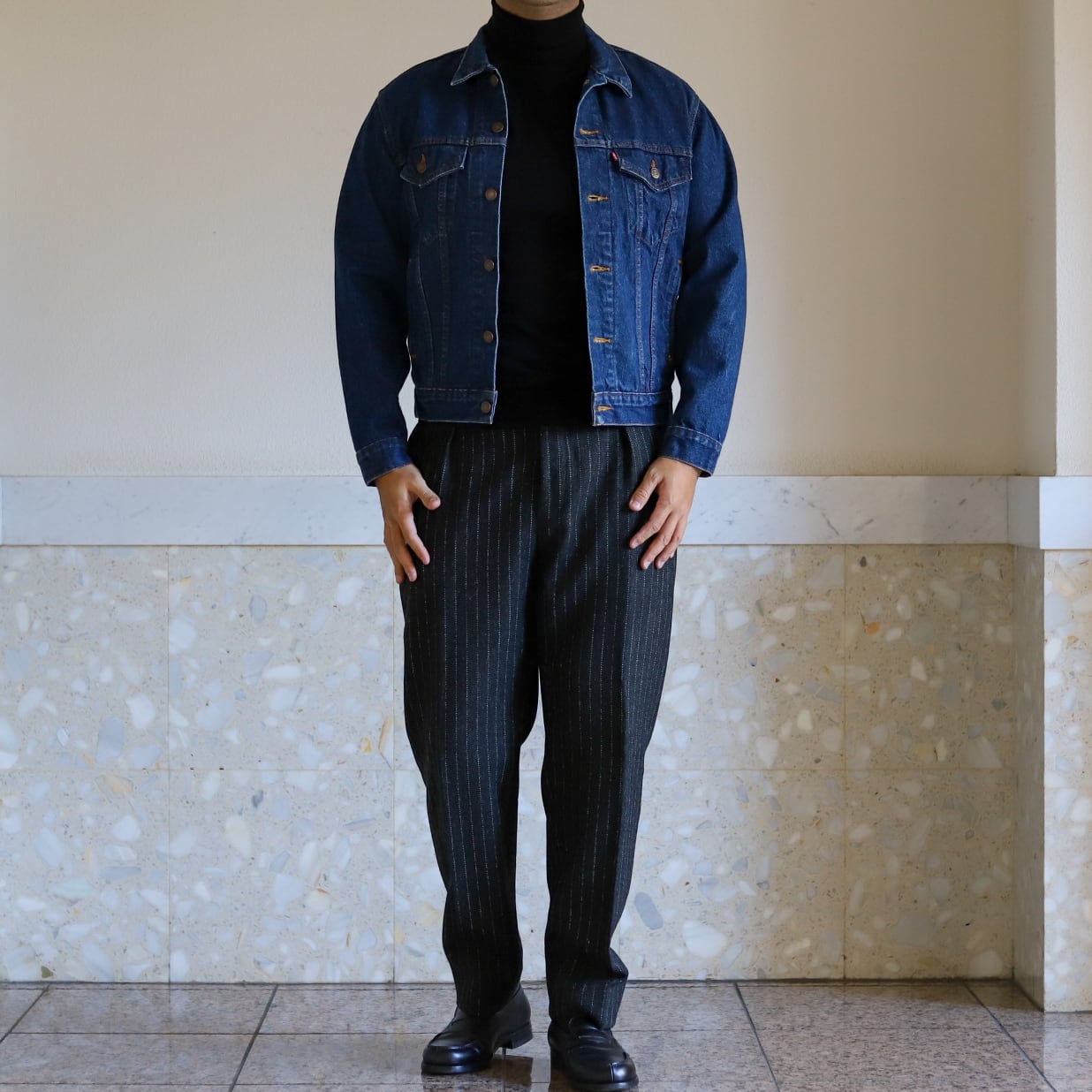 y's デニムジャケット リーバイス551ZXXとブランケットライナー付きのGジャン559XX