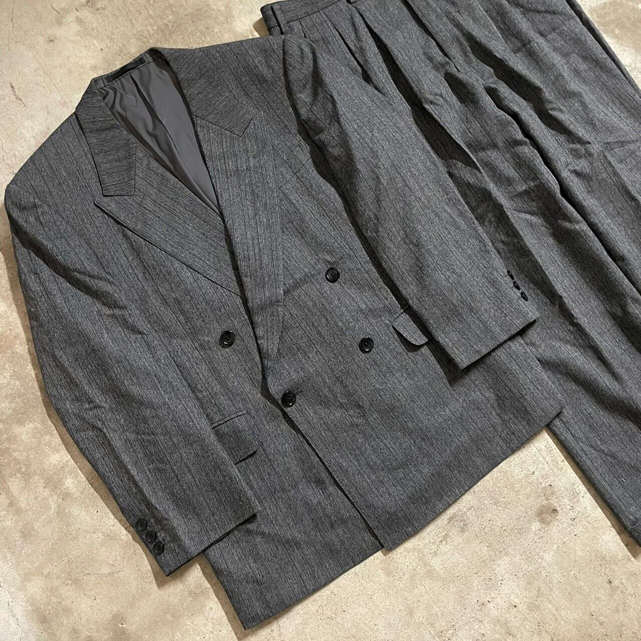 〖Pierre BALMAIN〗wool double setup suit/ピエールバルマン ウール ダブル セットアップ  スーツ/msize/#0513/osaka | 〚ETON_VINTAGE〛 powered by BASE