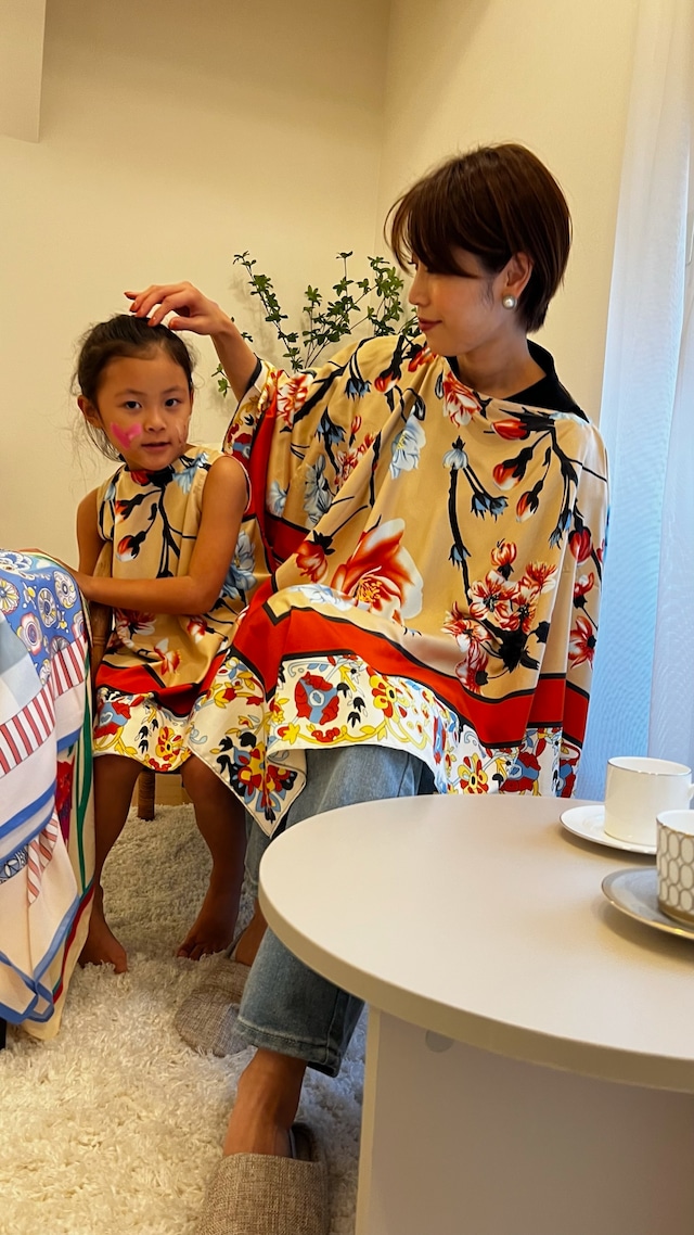 【アウトレット】授乳ケープ　individual-orange