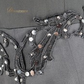 社交ダンス 衣装 スタンダードドレス ワンピース ドレス スタンダード 黒 赤 レース フリル 紫 デモ 競技 ダンス パーティ 発表会 ブラック系 レッド系 フレアスカート 大人用 おしゃれ デザイン パーティー用 スポーツ衣装 コスチューム 舞台衣装 ダンス衣装 競技用 エレガント