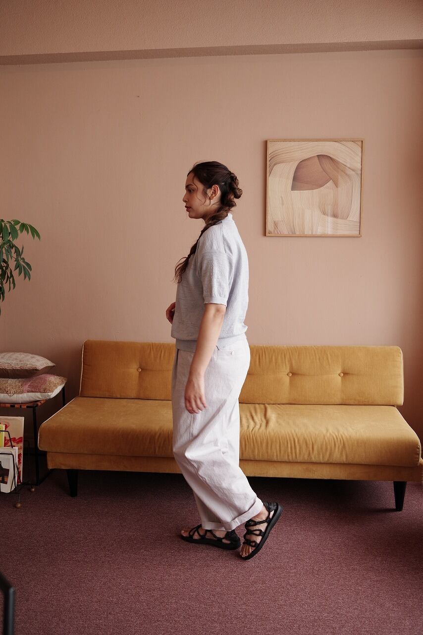 OG Slub Moss Stitch Polo S/S