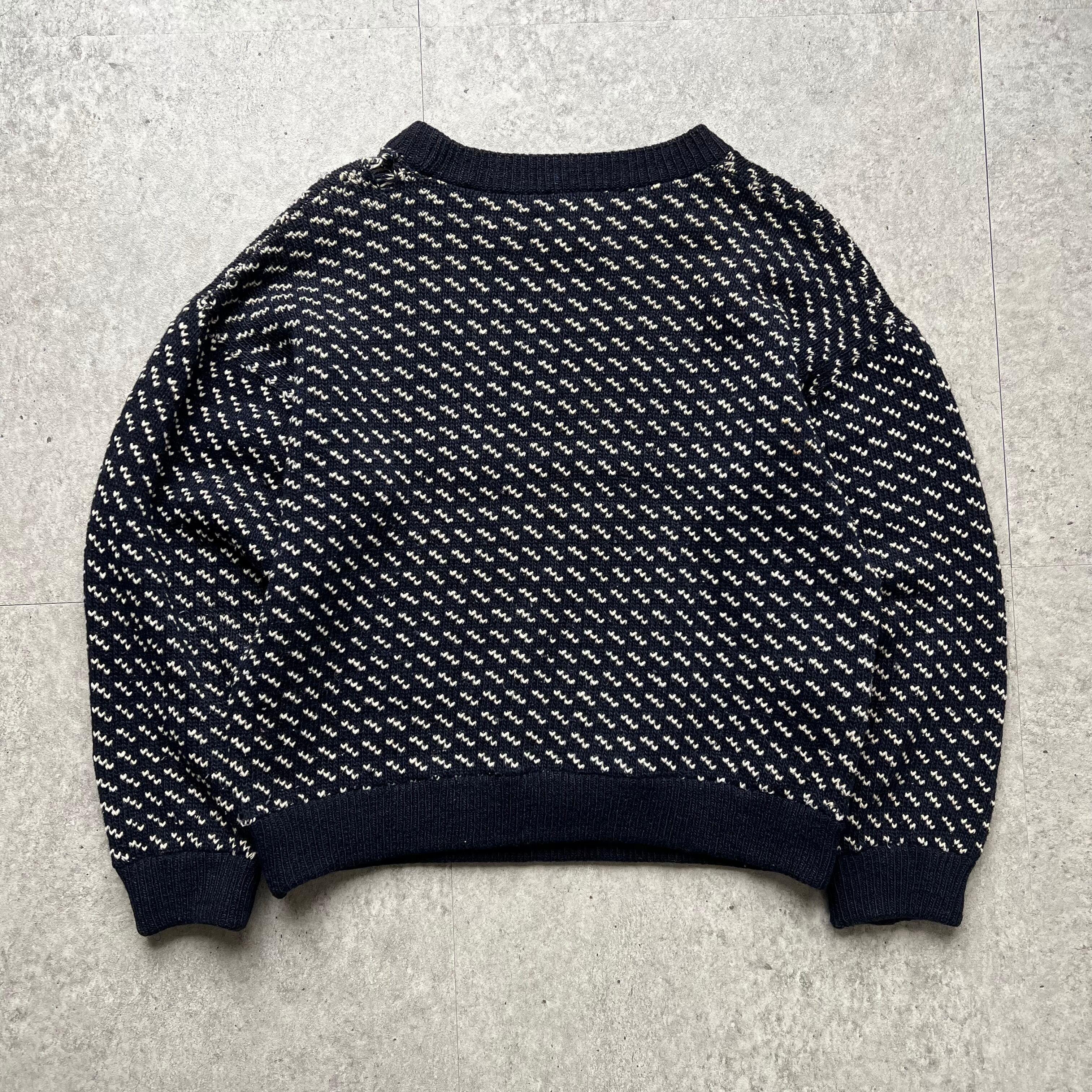 在原みゆ紀 L.L.bean エルエルビーン バーズアイニット メンズL 80s