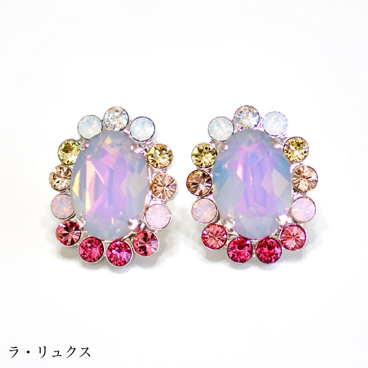 エイプリルキャンディ オーバルピアス | MAKI NUMOTO (マキ ヌモト