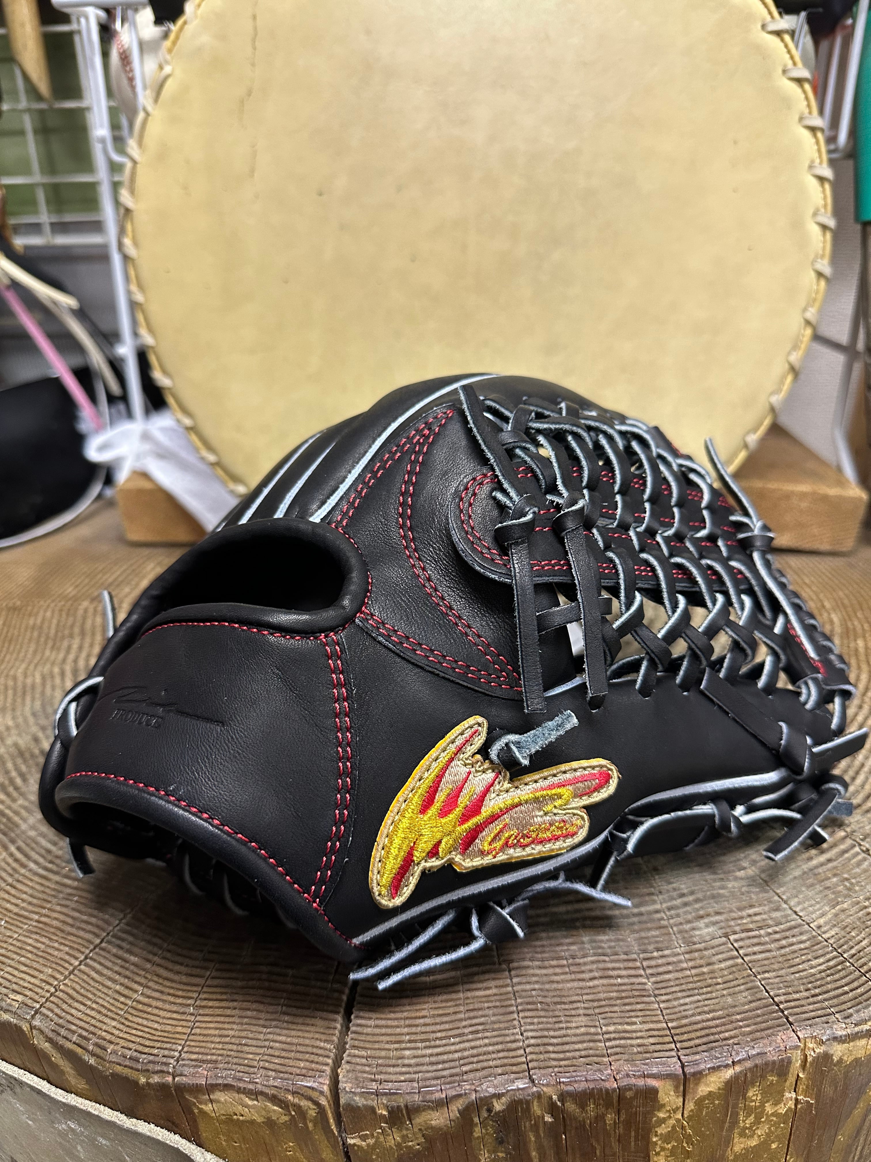 Wilson 硬式グローブ ブラック オールラウンド　日本製 Wilson(ウィルソン)硬式オールラウンド用グローブ | カミスポーツ