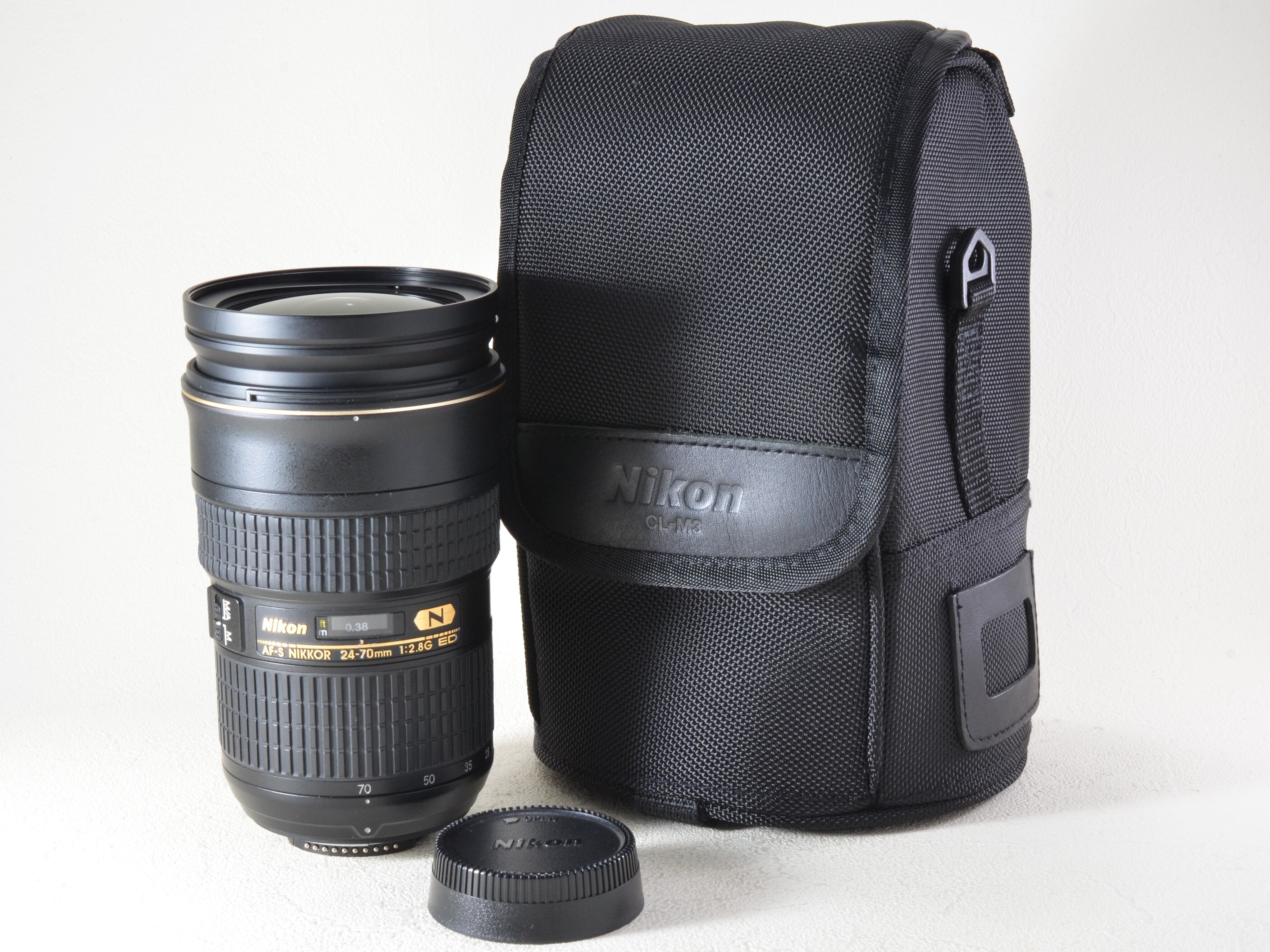 極美品 ニコン AF-S NIKKOR 24-70mm f2.8 E ED VR送料無料