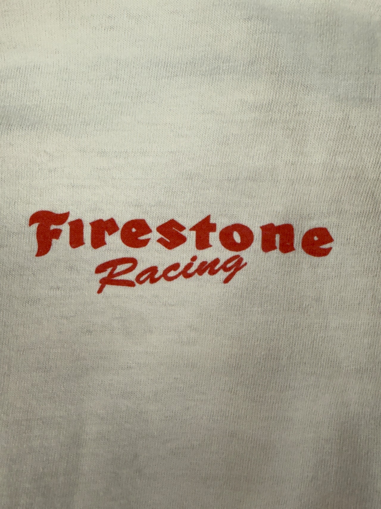 90s Firestone Racing / Fruit of the Loom ASSEMBLED IN EL SALVADOR OF  U.S.A.COMPONENTS・画像6