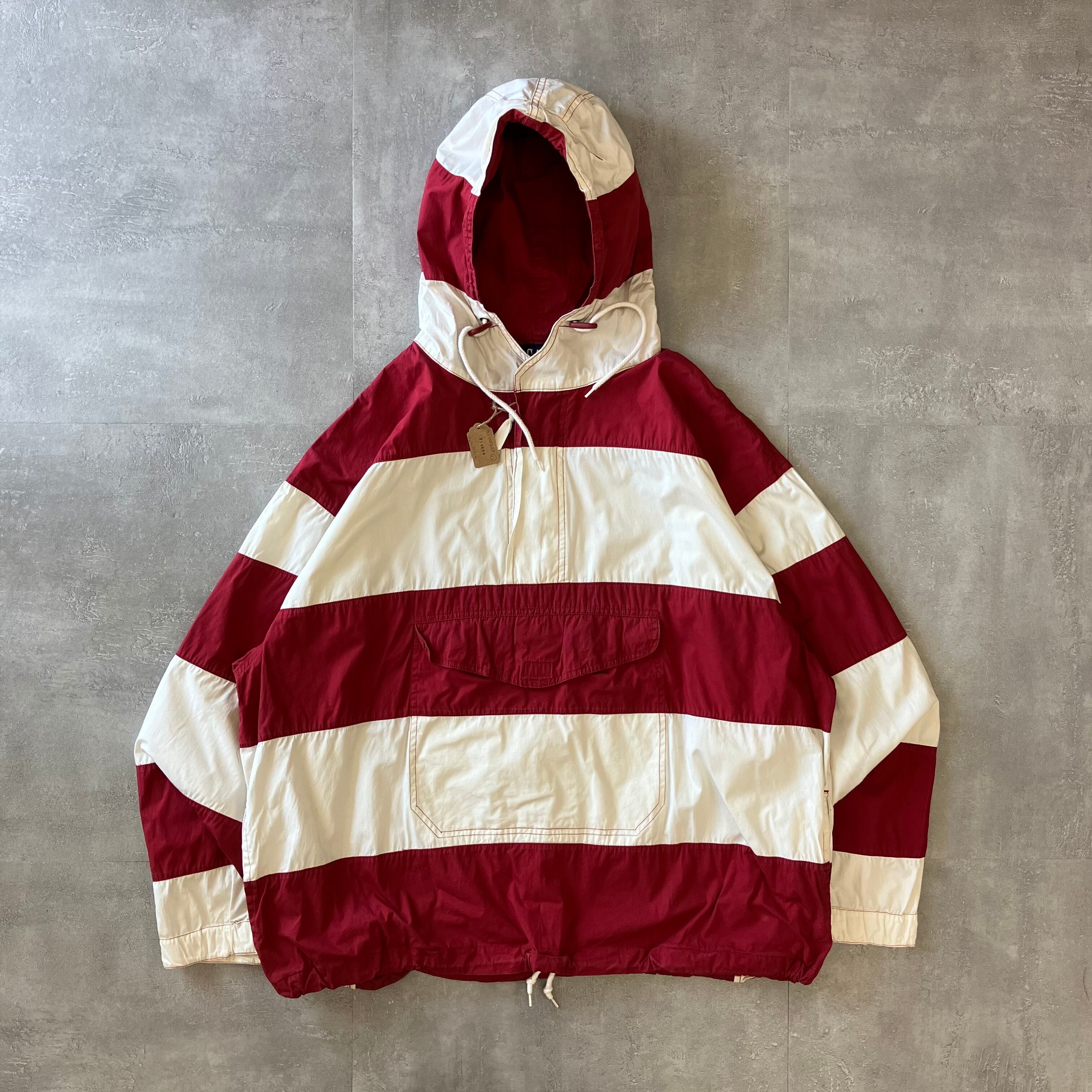 OLD GAP 90s コットンアノラック ボーダー No.1640