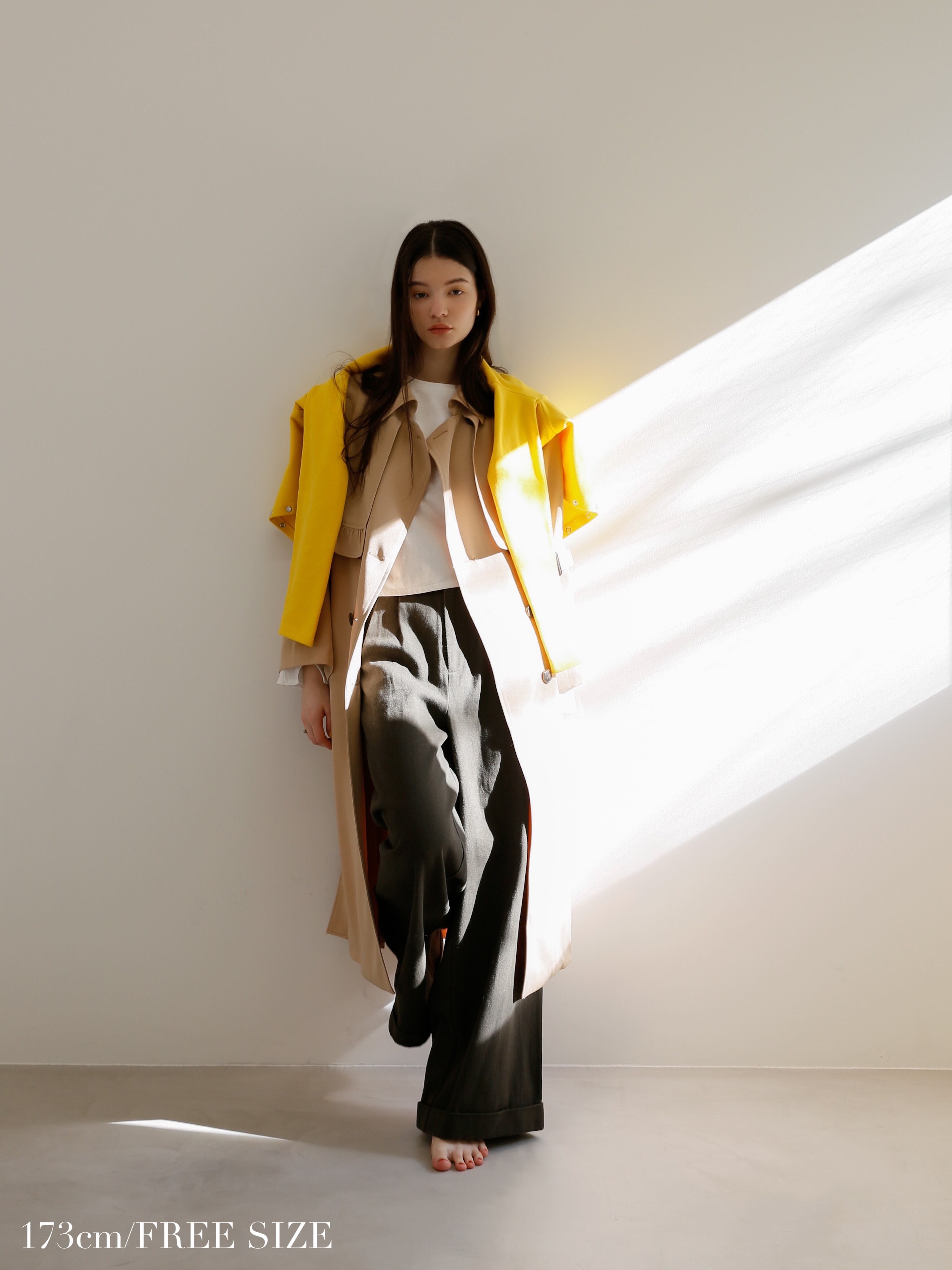 katrin 2way asymmetry design trench 新品