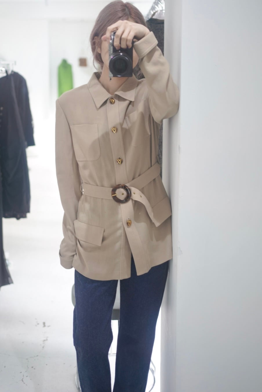 Valentino belted jacket