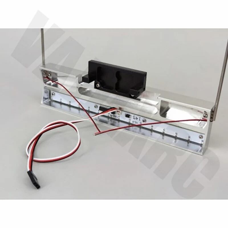 金属バンパー 旗竿ライト付き タミヤ 1/14 キングハウラー グローブ