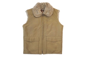 USED 70s Woolrich Wolf vest -Medium 01827