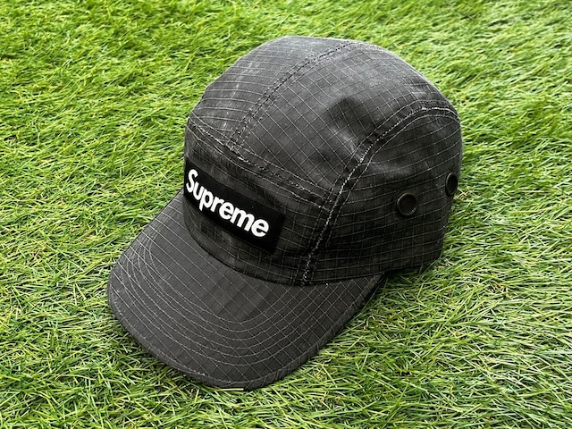 Supreme DISTRESSED CAMP CAP BLACK 13365