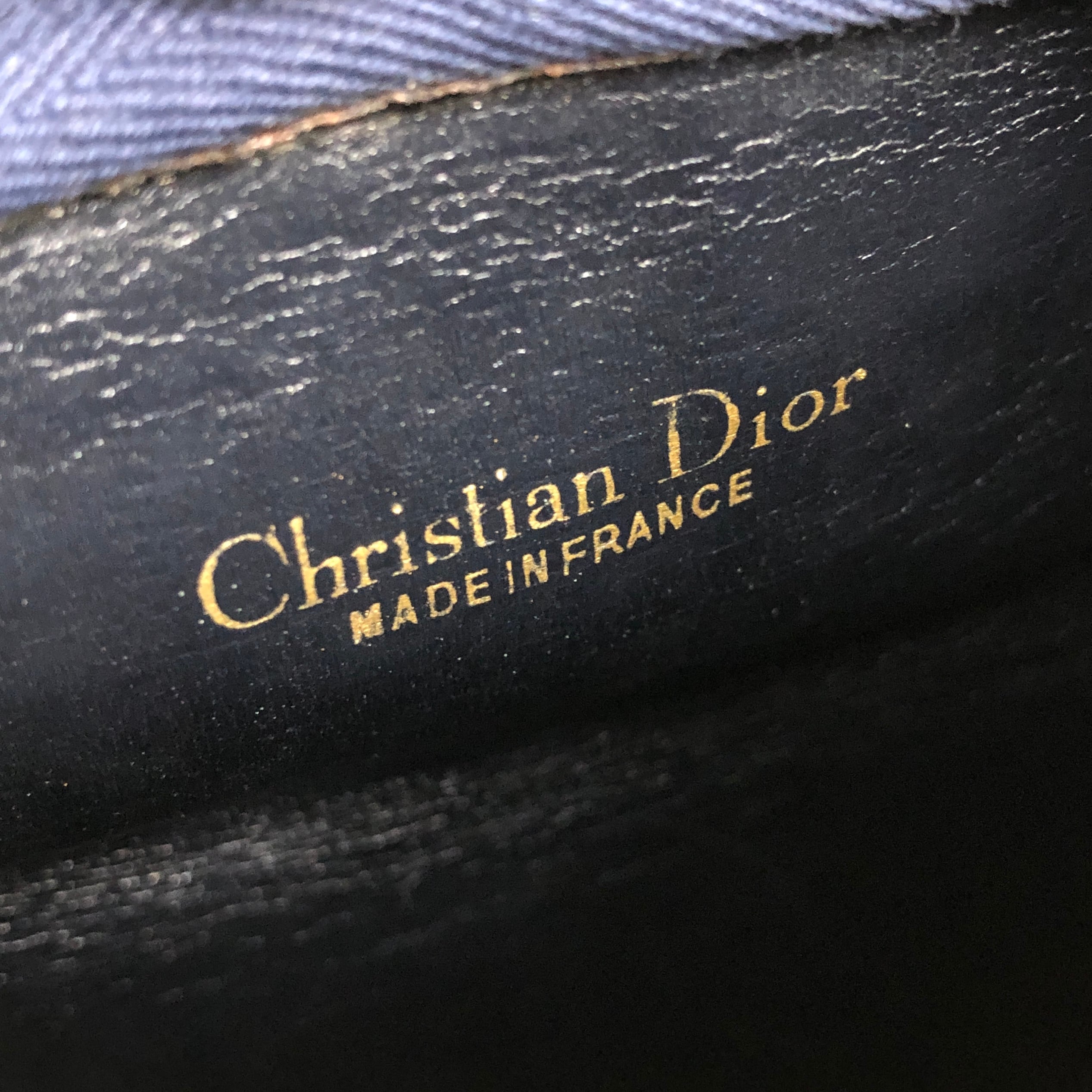 Christian Dior クリスチャン ディオール トロッター CD金具 ポーチ