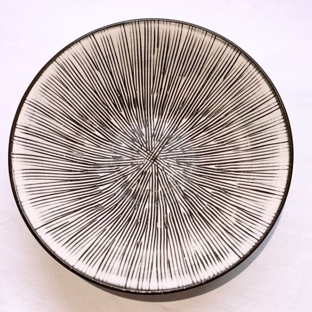 長崎】波佐見焼 利左エ門 SEN彫 反ボウル大 | 九州みやげ いろはや出島本店