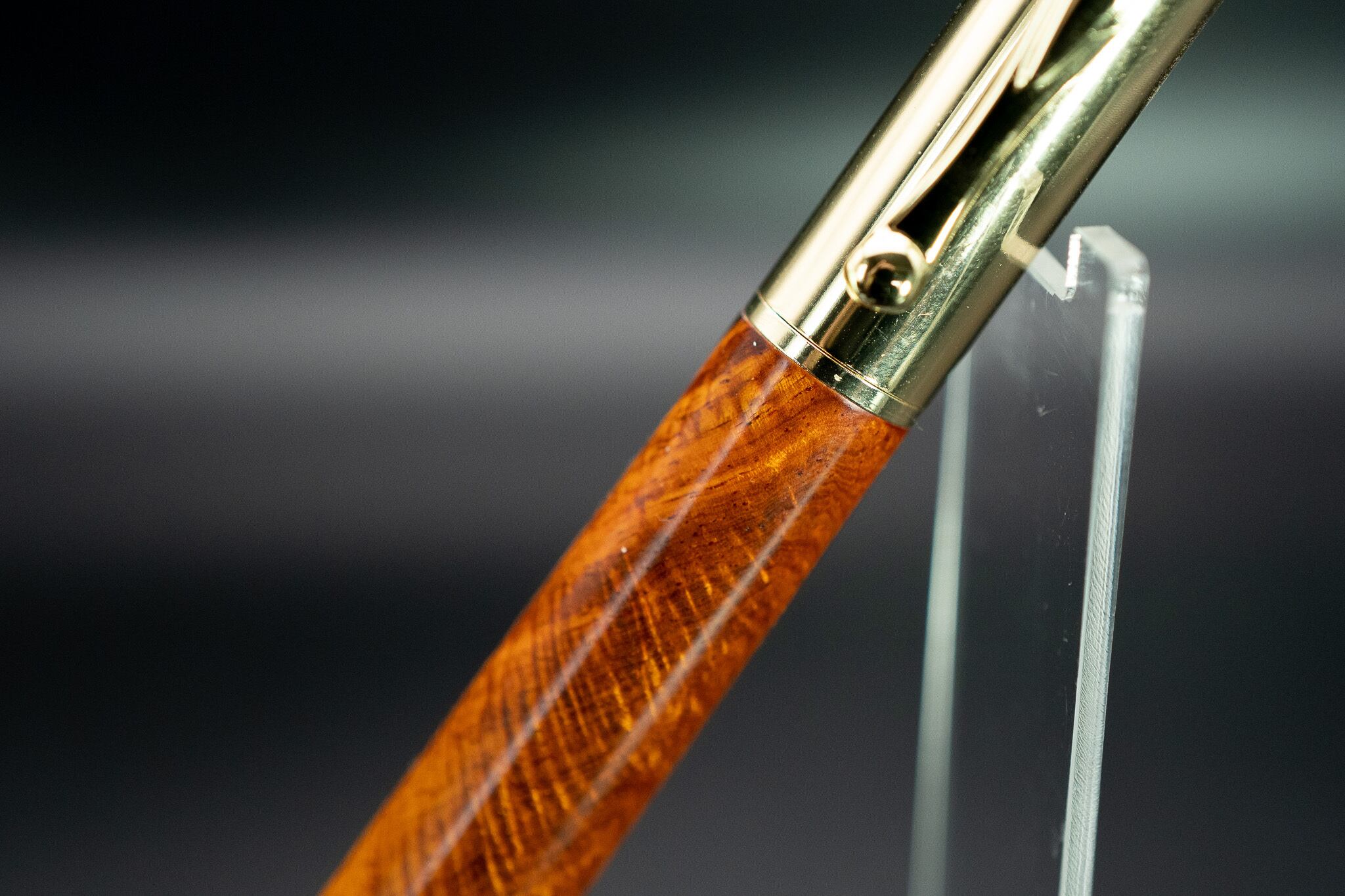 【21世紀最高峰の材】サイアミーズローズウッド マイクロカーリー 極上 gold FP