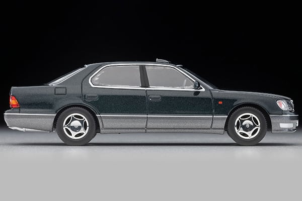 1/64 改　LV-N356b／トヨタ セルシオ C仕様 Fパッケ LV-N356b トヨタ セルシオ C仕様 Fパッケージ（緑／グレー）97年式