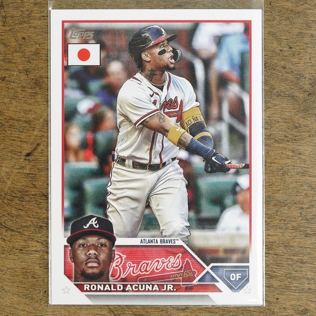22/49 Ronald Acuna Jr. Topps Now Auto 心地好く 直筆サインカード 