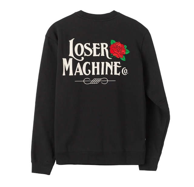 LOSER MACHIME " CONCRETE ROSE STOCK T-SHIRT " Natural