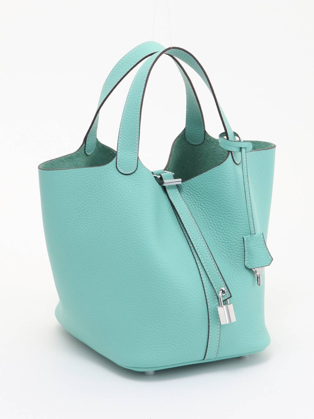 motte ピコタンスタイルレザーバッグ/ミント