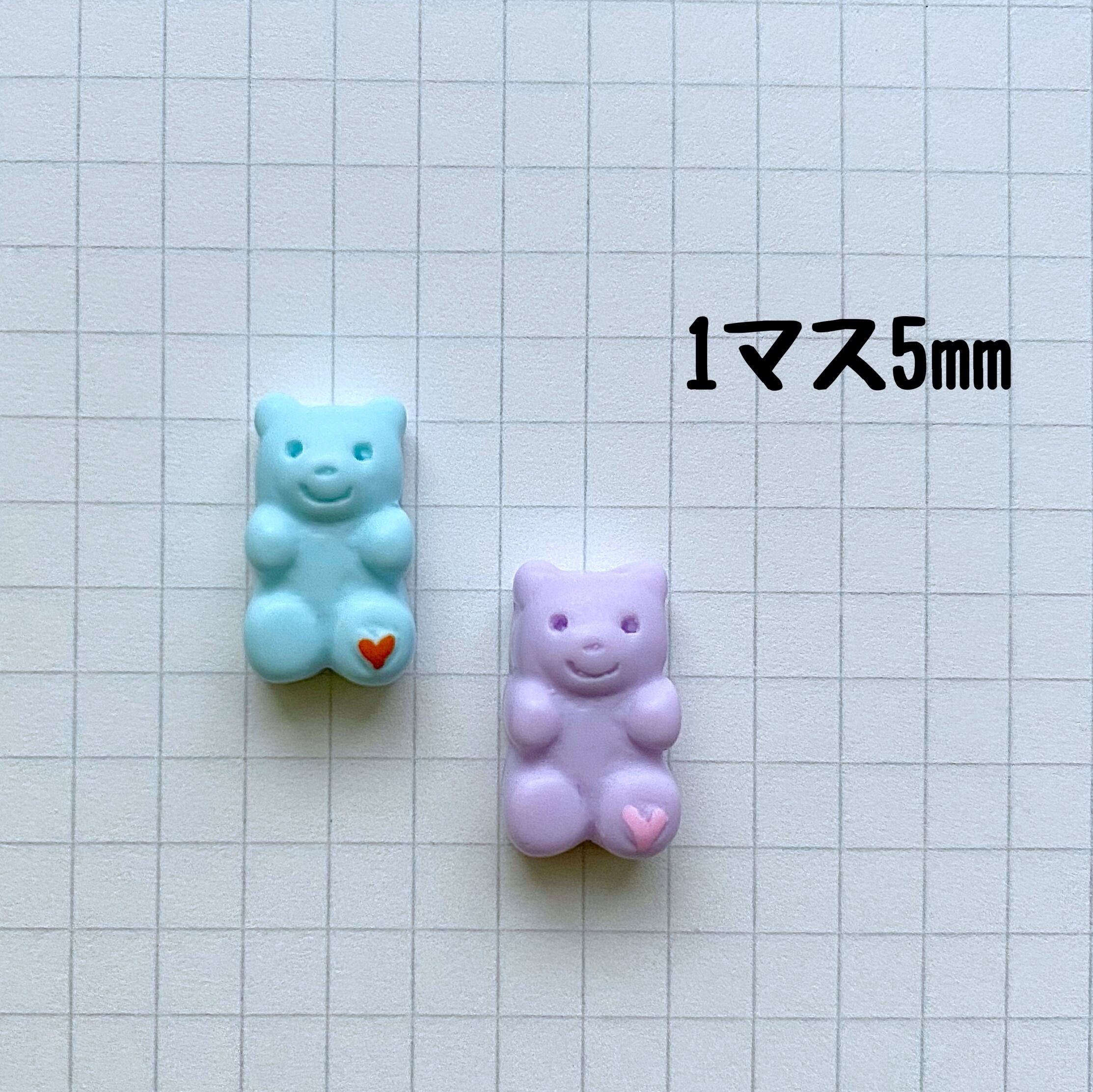 ハート付き ミルキー くまグミ 6個 | CANDY☆POP