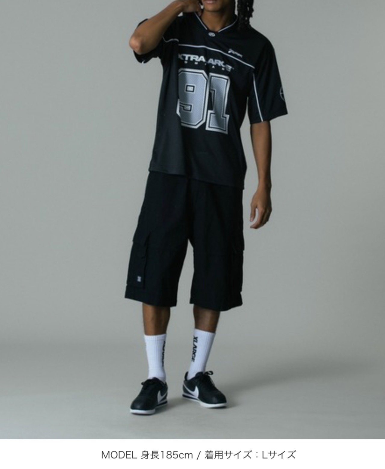 XLARGE】XTRA FOOTBALL JERSEY フットボールジャージ【エクストラ