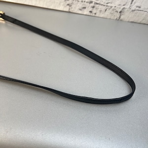 Christian Dior レザー バニティ ショルダーバッグ ブラック A-10019