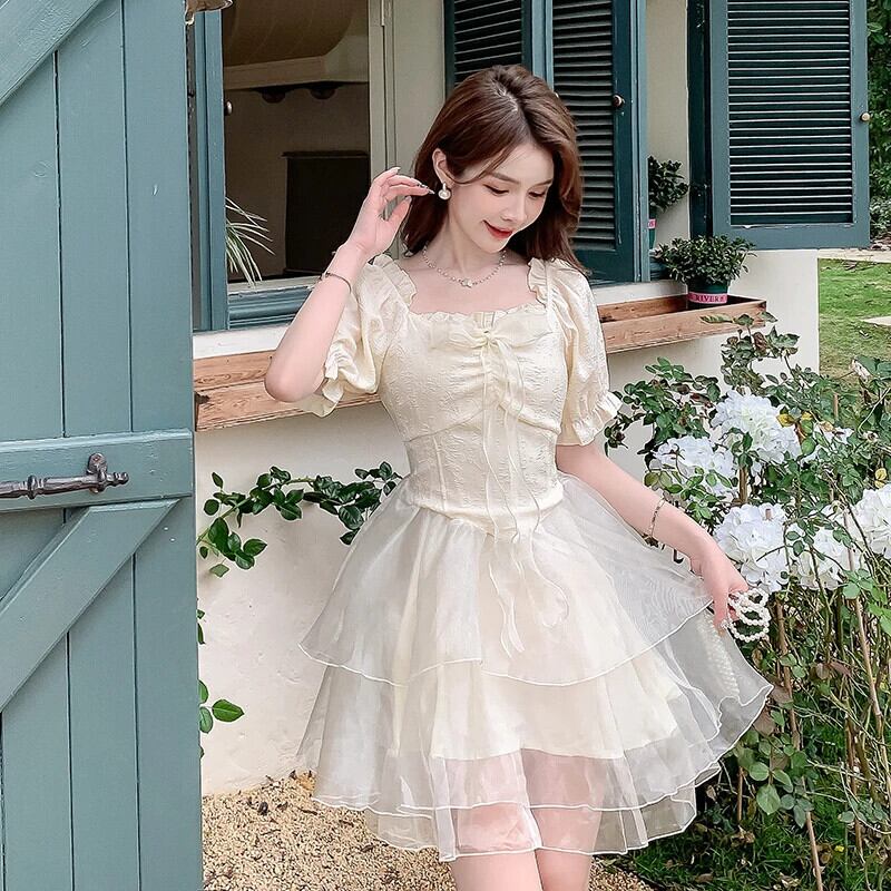 SMTA ロリータ妖精ボディコンドレススタイルかわいい ese 甘い弓 