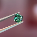 ラグーントルマリン 6.3x6.3mm, 1.3ct, ナミビア産
