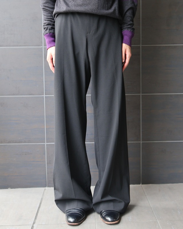 center press wide straight slacks
