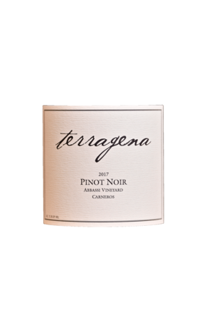 テラジェナ　アバッシヴィンヤード　ピノ・ノワール 17　Terragena Abbassi Vineyard Pinot Noir