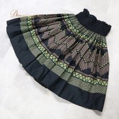 フラダンス 衣装 パウスカート ブラック系 カヒコ柄 ハワイアンプリント アロハ フラ ダンス レッスン 練習 シングル スカート フレア 軽やか 華やか かわいい おしゃれ 上品 大人っぽい ブラウン系 カーキ系 黒 茶 緑 フラダンス衣装 おしゃれスカート ダンス用スカート 黒系カヒコ柄 パーティー衣装 上品大人 フレアシルエット かわいいデザイン ハワイアンスカート レディーススカート