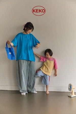 [KEKO] Colored paper T-shirt (Mom) / [케코] 색종이티(맘)