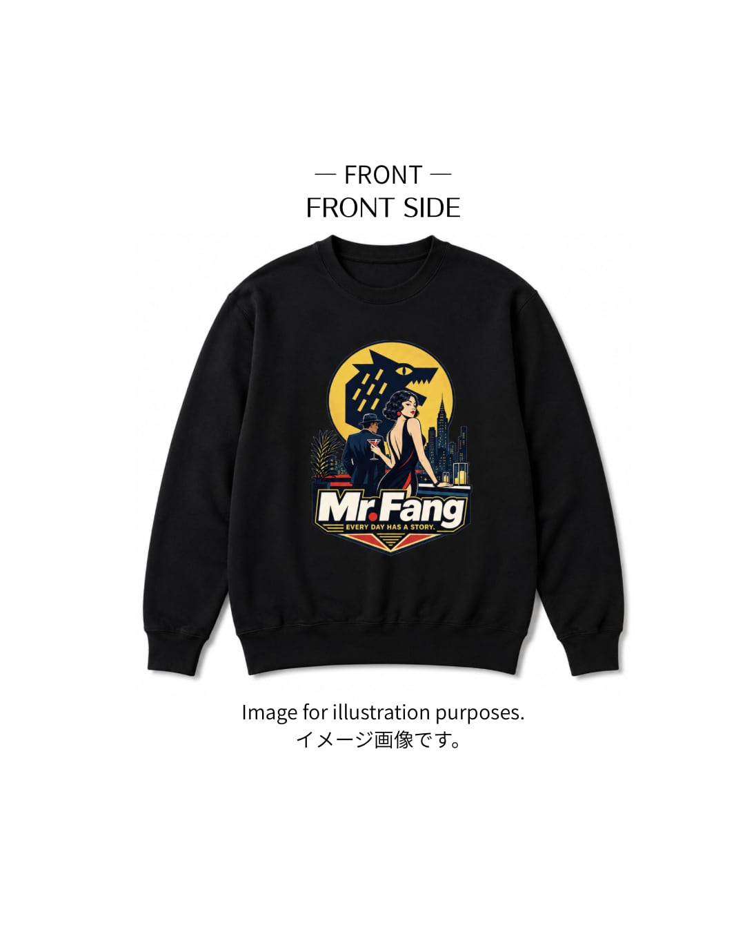 MR.FANG STORIES 02 / DESIGN 04 / SWEAT