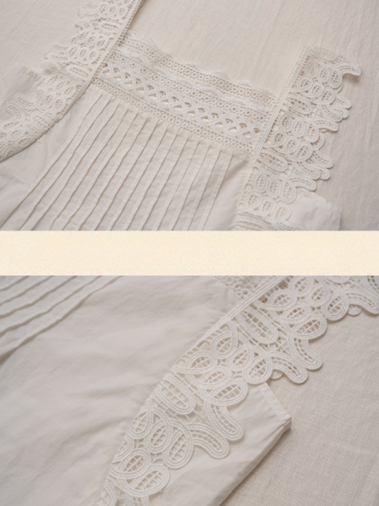 Vitrail Cristal Lace Sleeveless Top F0720