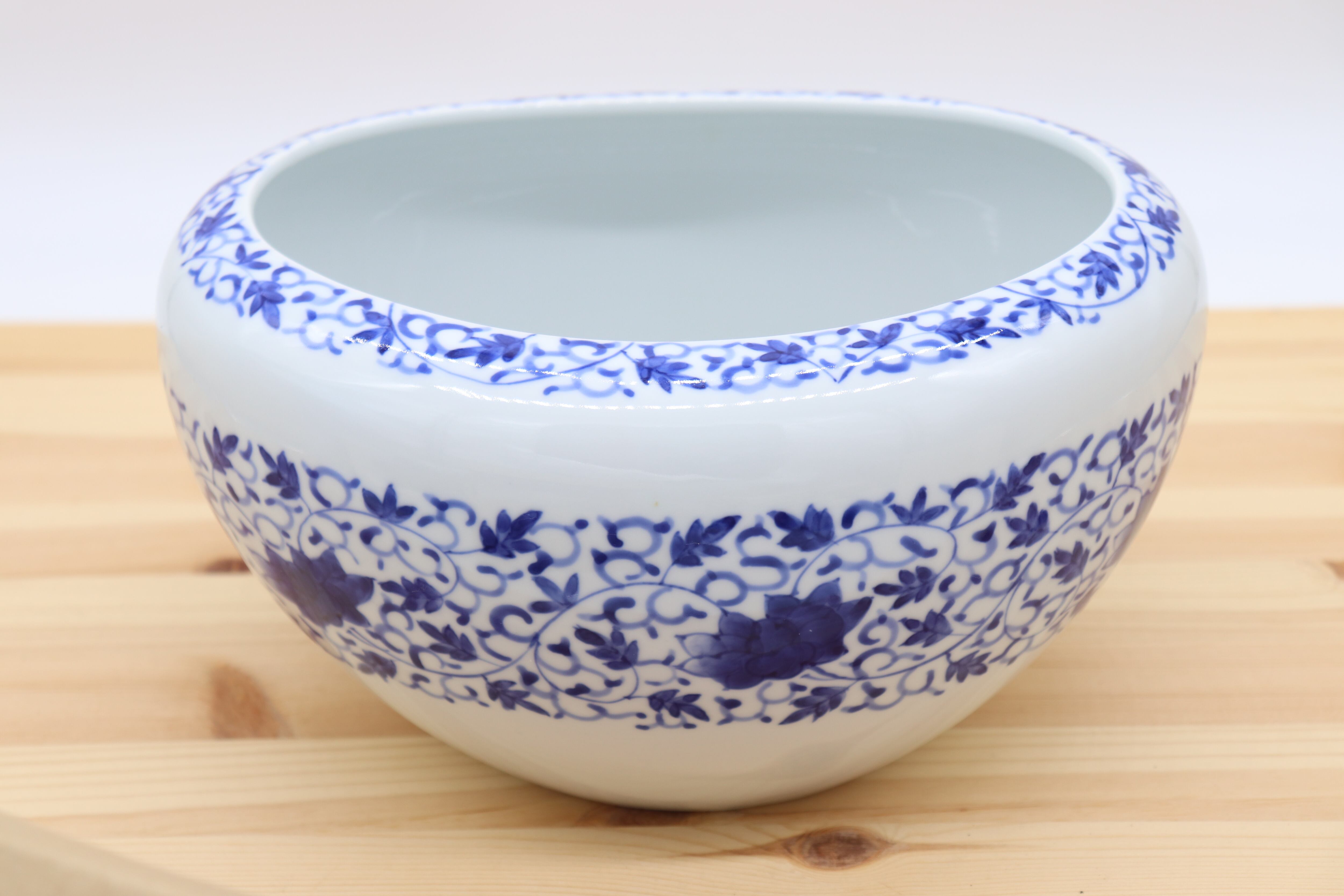 福泉窯 陶箱 赤絵錦剣先万歴