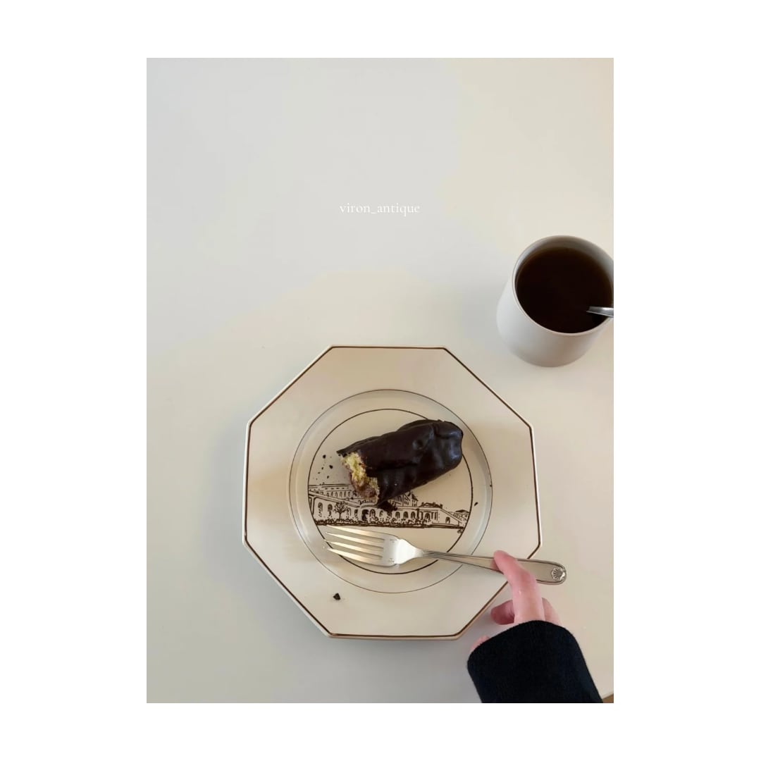 Hermann-Paul / “Château de Versailles” オクトゴナルプレート c