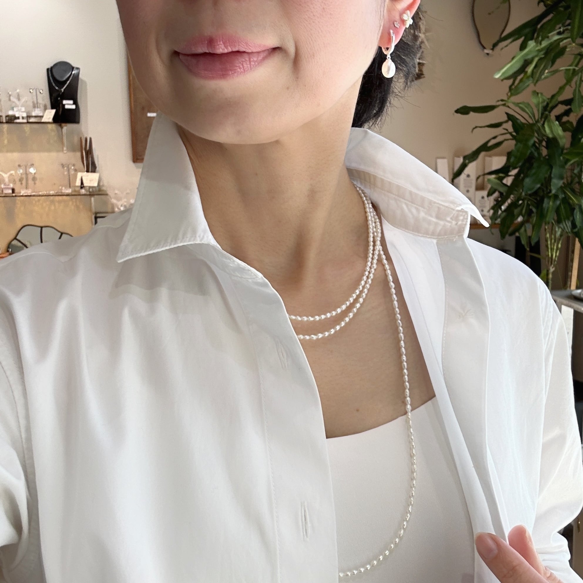 Lagoon Original 150cm ベビーパール ロングネックレス | 【公式 Lagoon Original 150cm ベビーパール ロングネックレス | 【公式