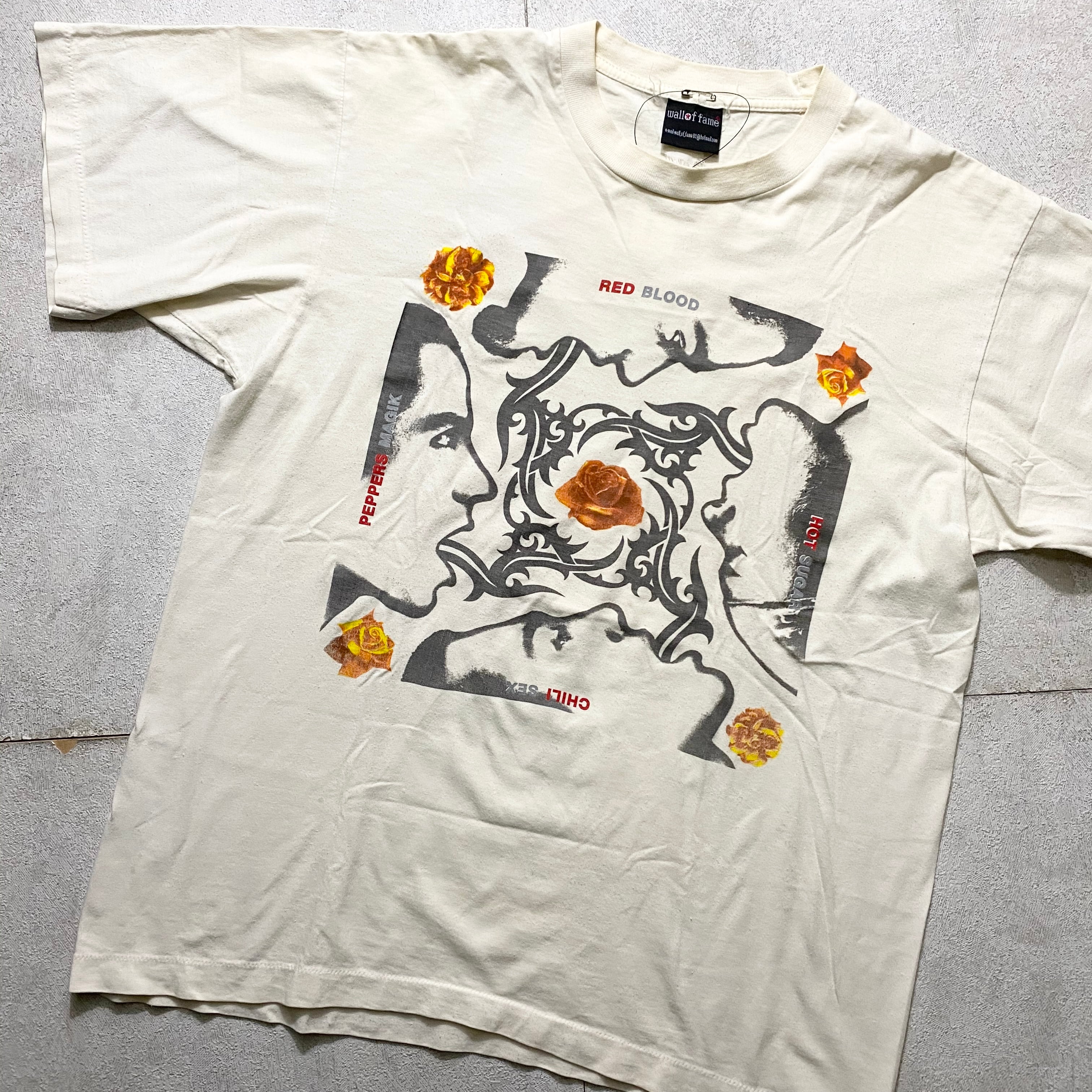 RED HOT CHILI PEPPERS music tee “blood sugar sex magic” | NOIR ONLINE