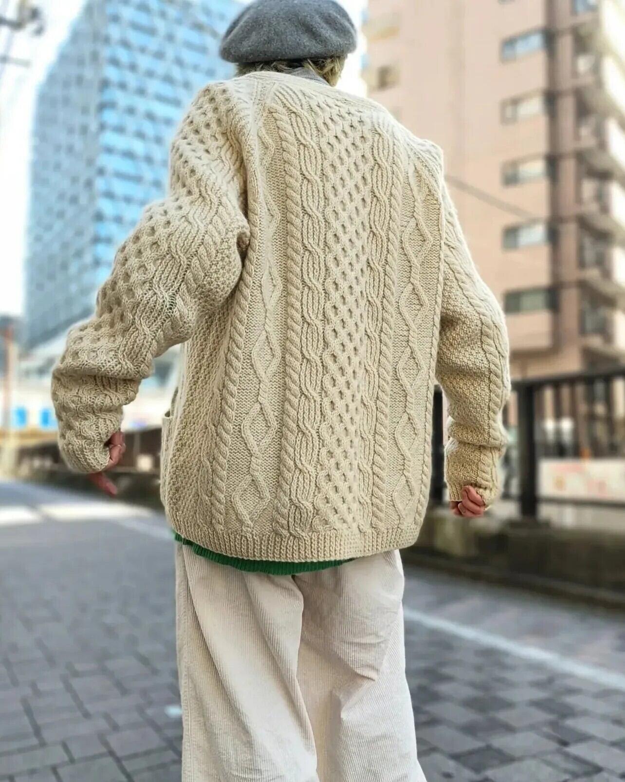 リクレイム ヴィンテージ レディース ニット・セーター アウター Reclaimed Vintage Half Zip Fisherman  Sweater In Beige Tan トップス